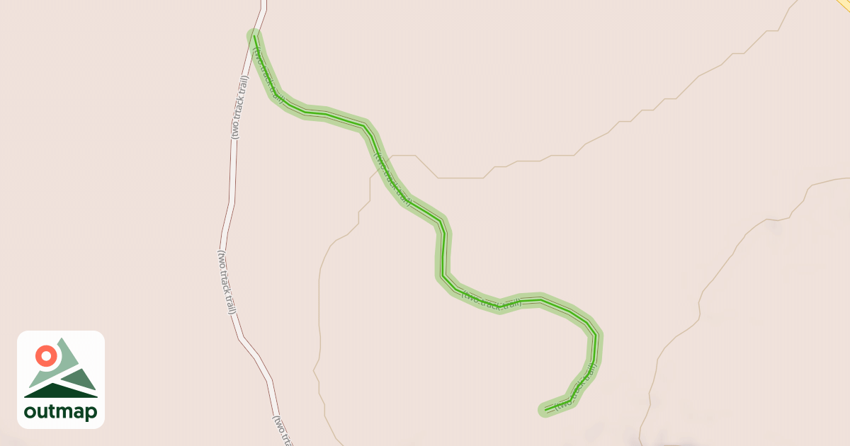 Map of (two track trail)
