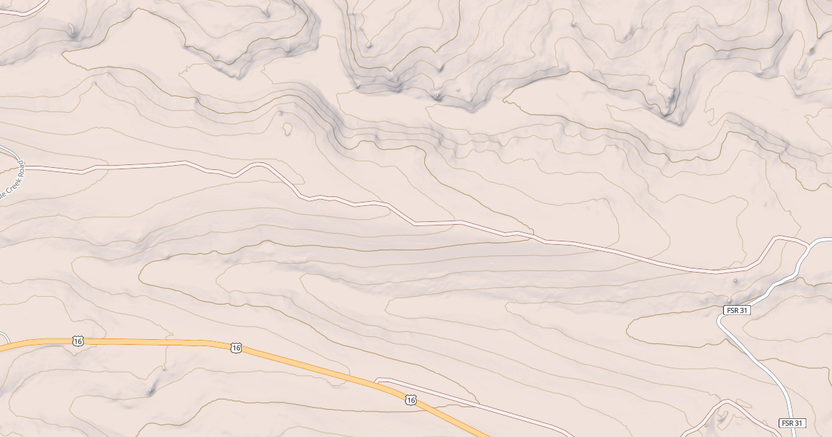 Map preview of USFS Motor Vehicle Use Map Trails 4059