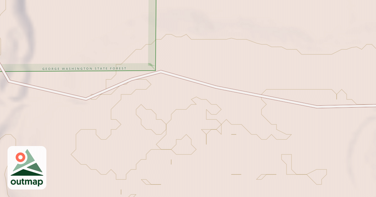 Map of B&B Connection Trail