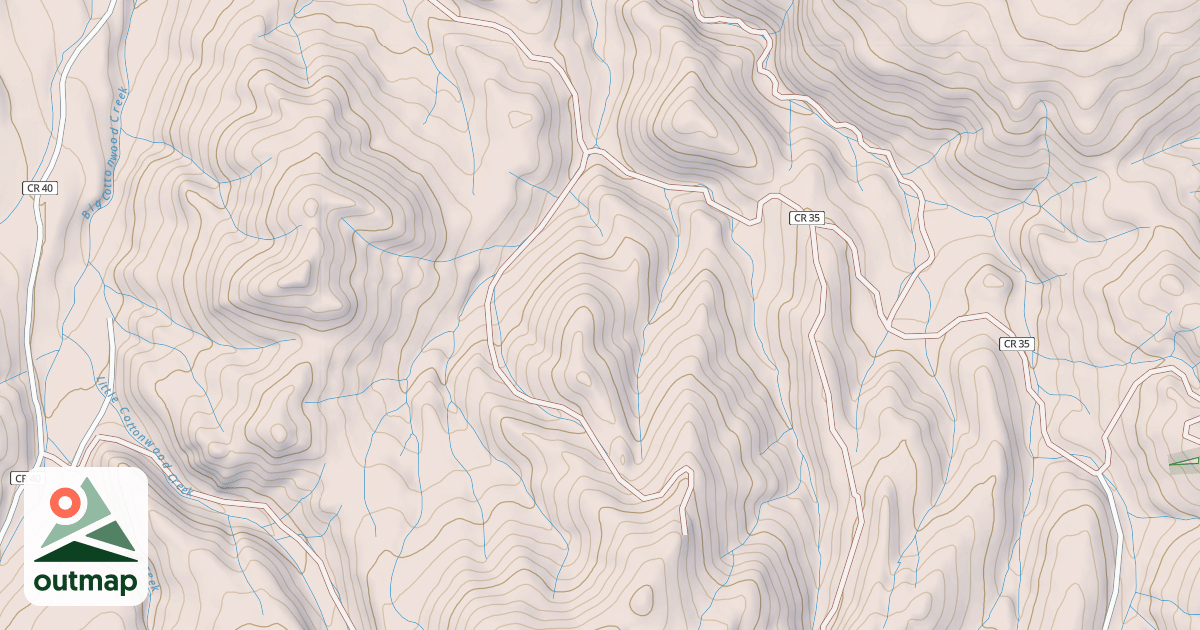 Map of BLM National GTLF Public Motorized Roads c1f4a2e2-d4f1-4f30-8d13-b5ab96526bde