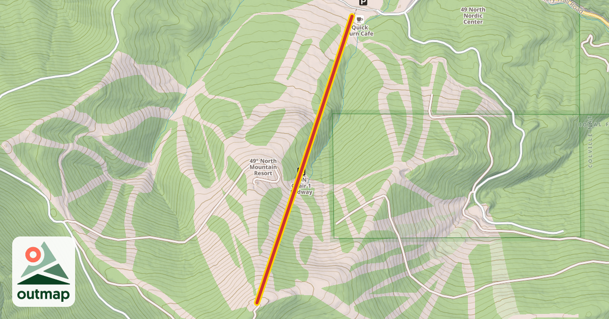 Map of Northern Spirit Express #1