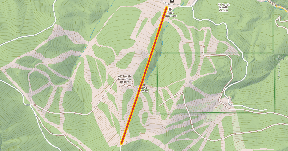Map preview of Northern Spirit Express #1