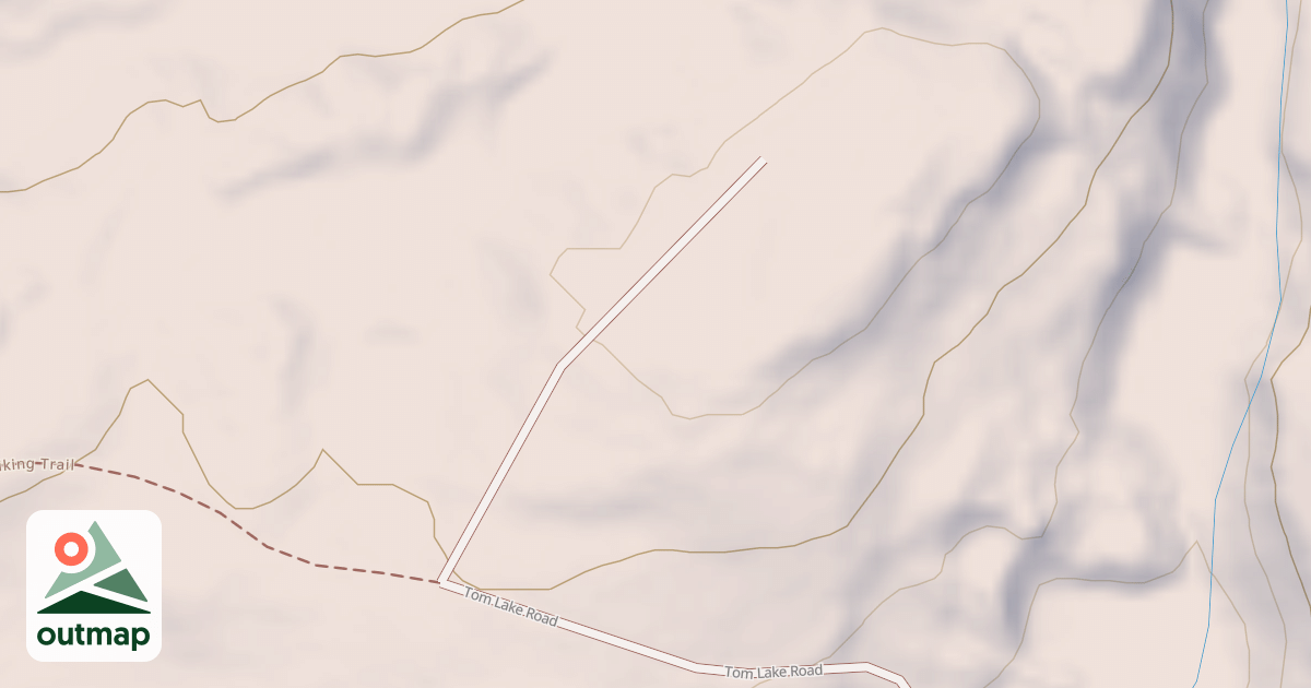 Map of Hovland Woods Trail