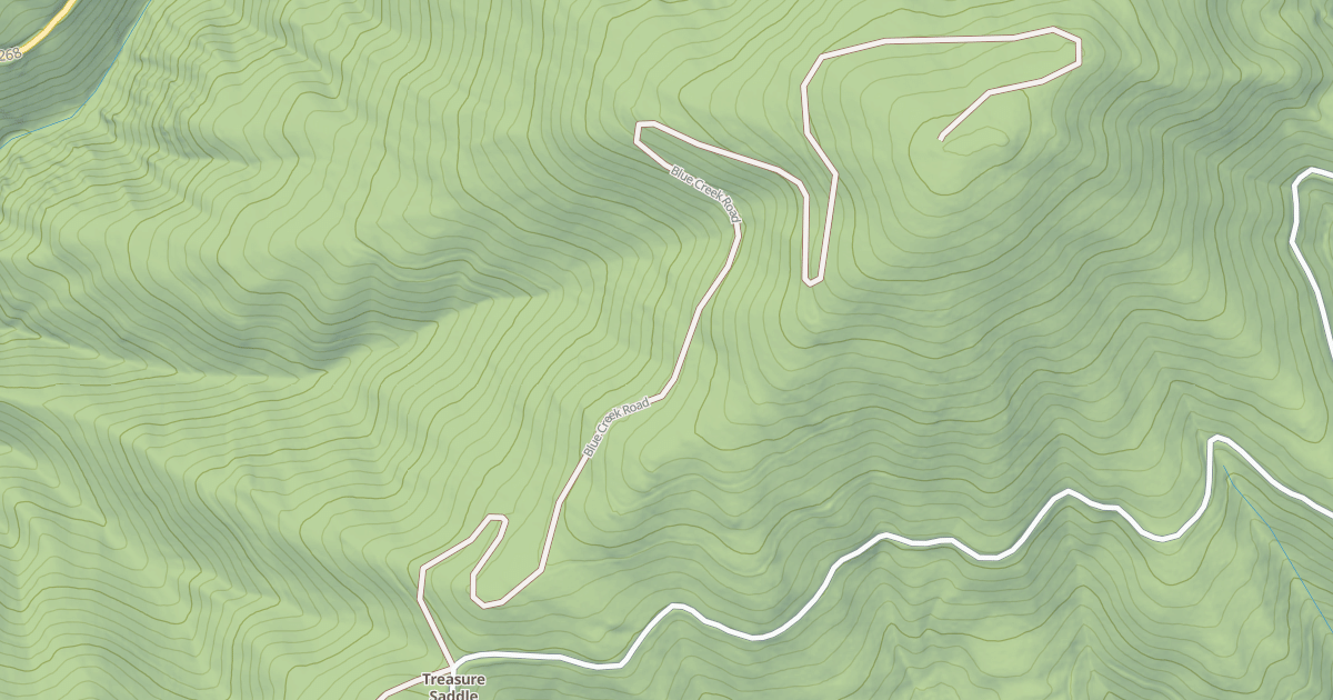 Map preview of Treasure Mtn 4wd