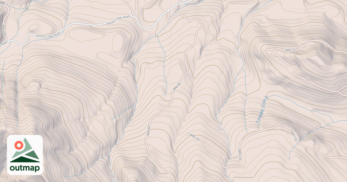 Map of COHO QUARRY