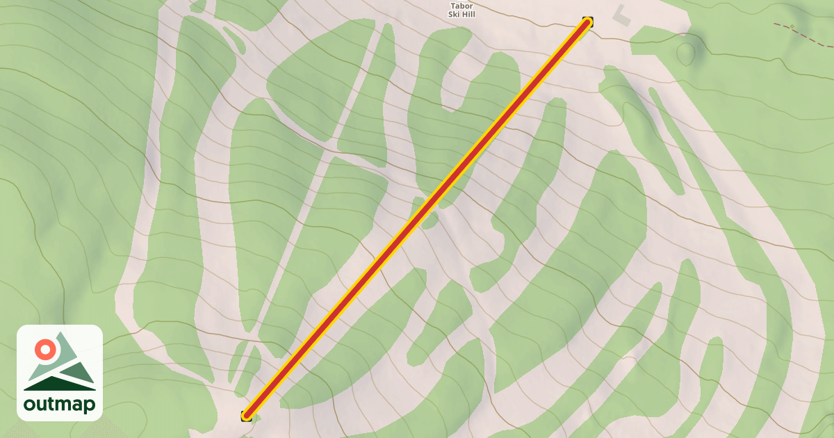 Map of Tabor Chair