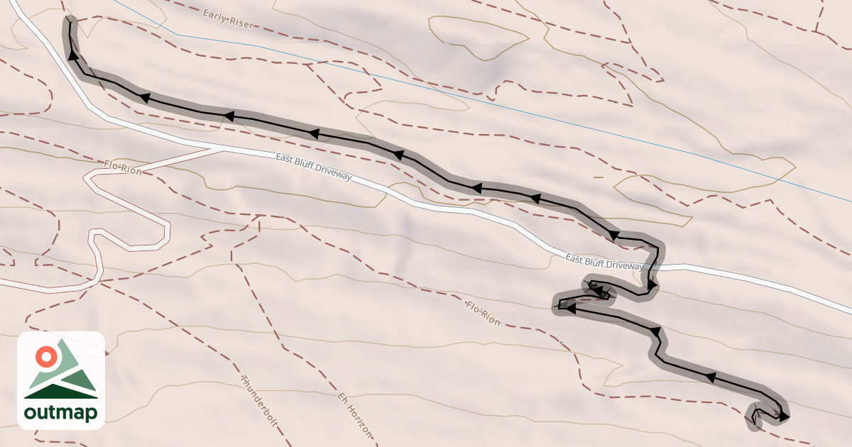 Map of Dueling Banjos (Rock Line)
