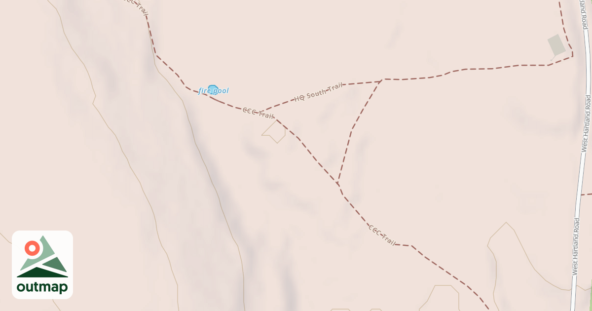 Map of CCC Trail