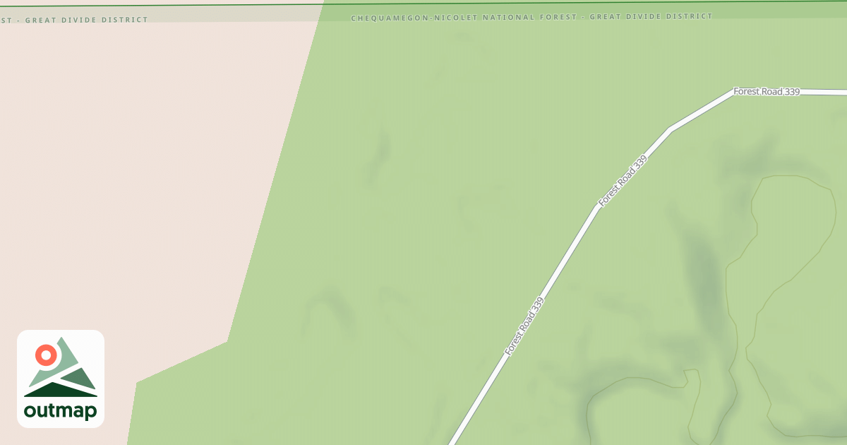 Map of FR 339D