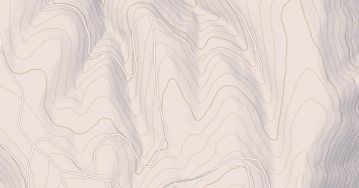 Map preview of USFS National Forest System Roads {7E4F701F-7647-4A1E-97F1-419454714AA3}