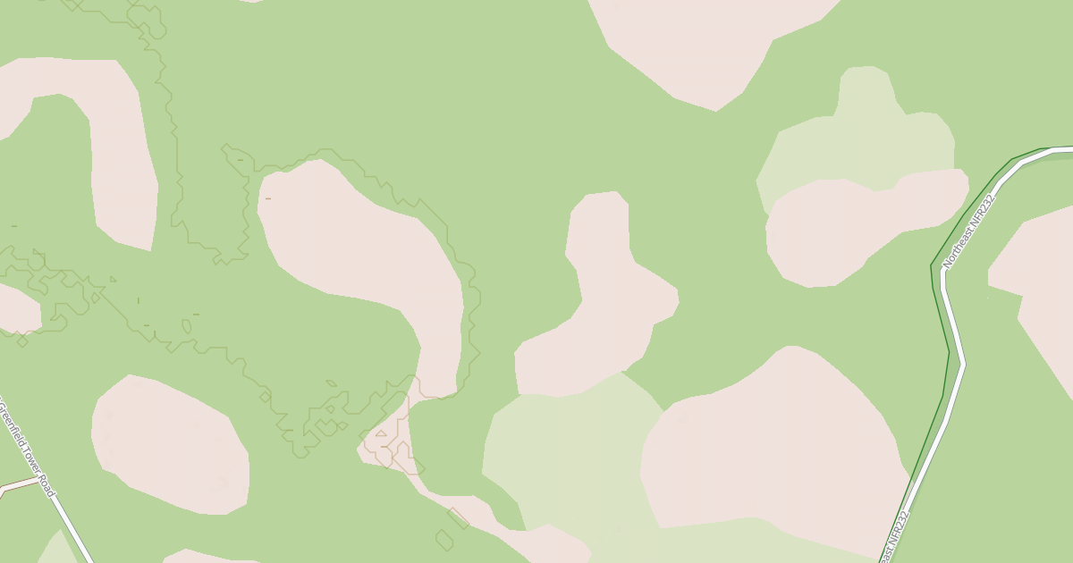 Map preview of USFS National Forest System Roads {FDB47D69-3B19-49A3-855D-687D00655CB0}