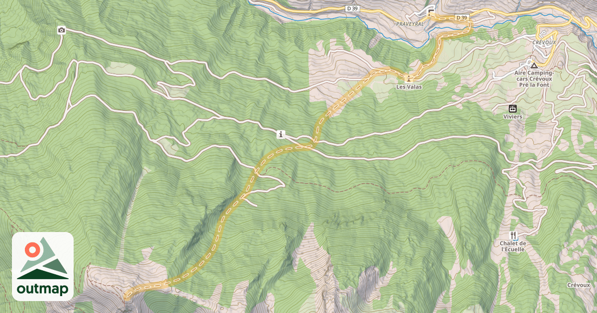 Map of Le Méale — Praveyral