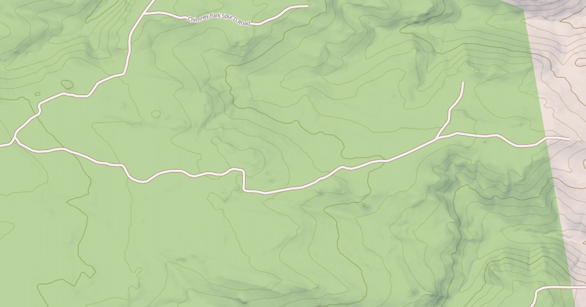 Map preview of CHIMNEY PARK SPUR C