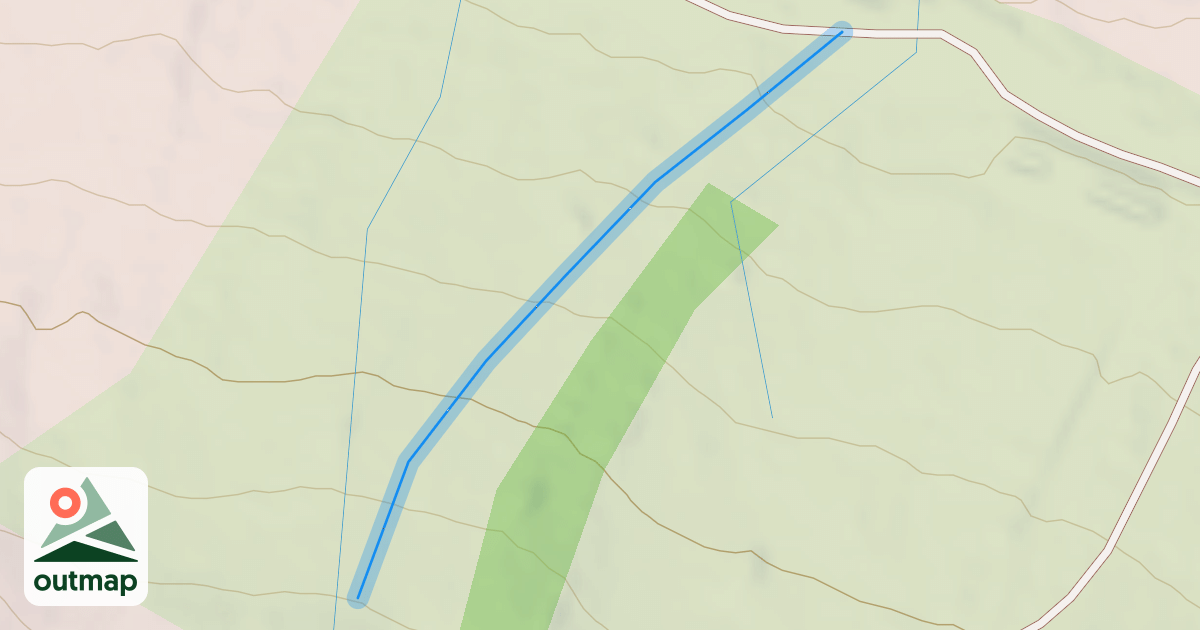 Map of Lower Mad Dog