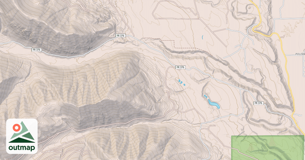 Map of HAY CREEK