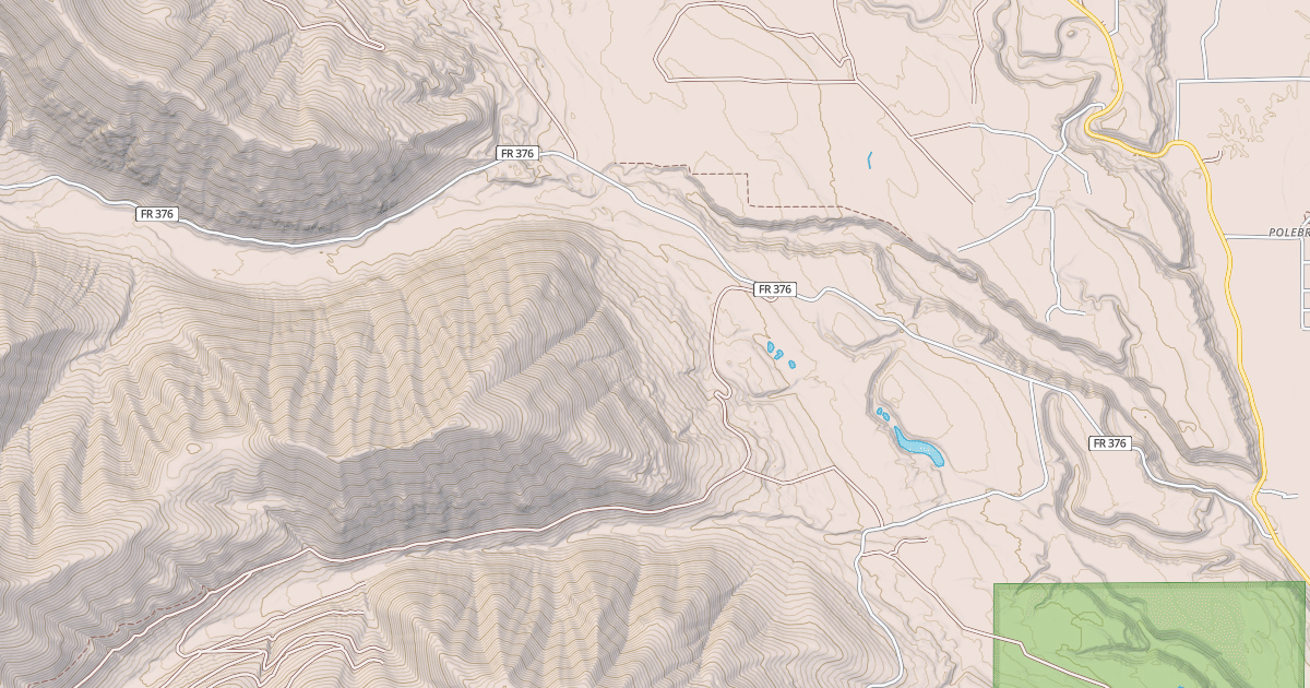 Map preview of HAY CREEK
