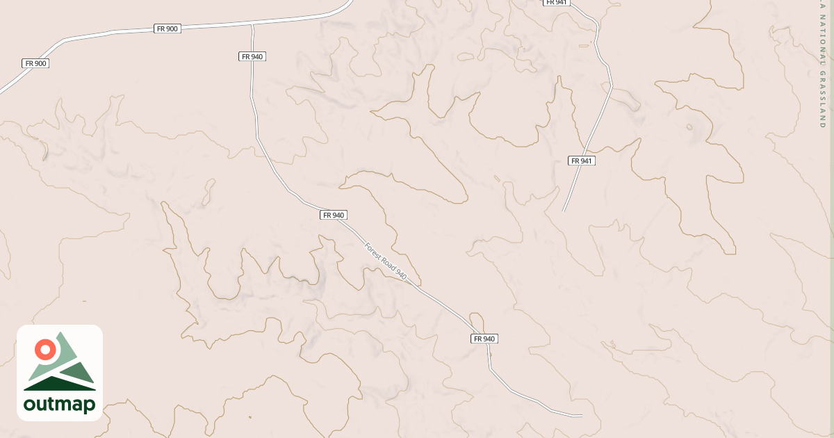 Map of USFS Motor Vehicle Use Map Roads {5527E2B0-EE7D-4AFA-A19F-E120CDF3D092}