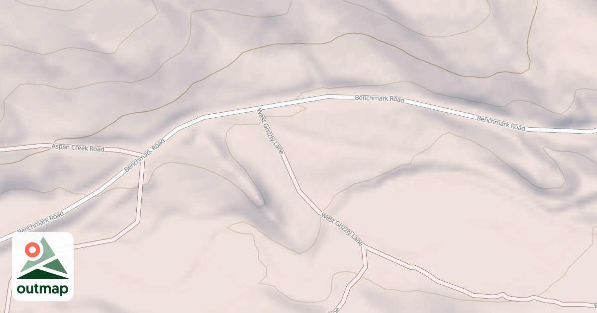 Map of DOUBLE FALLS EAST TRACT ACCESS
