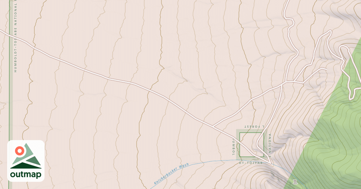 Map of KNICKERBOCKER