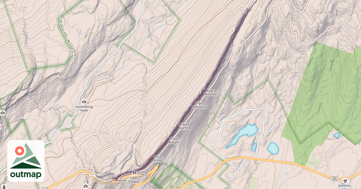 Map of The Trapps