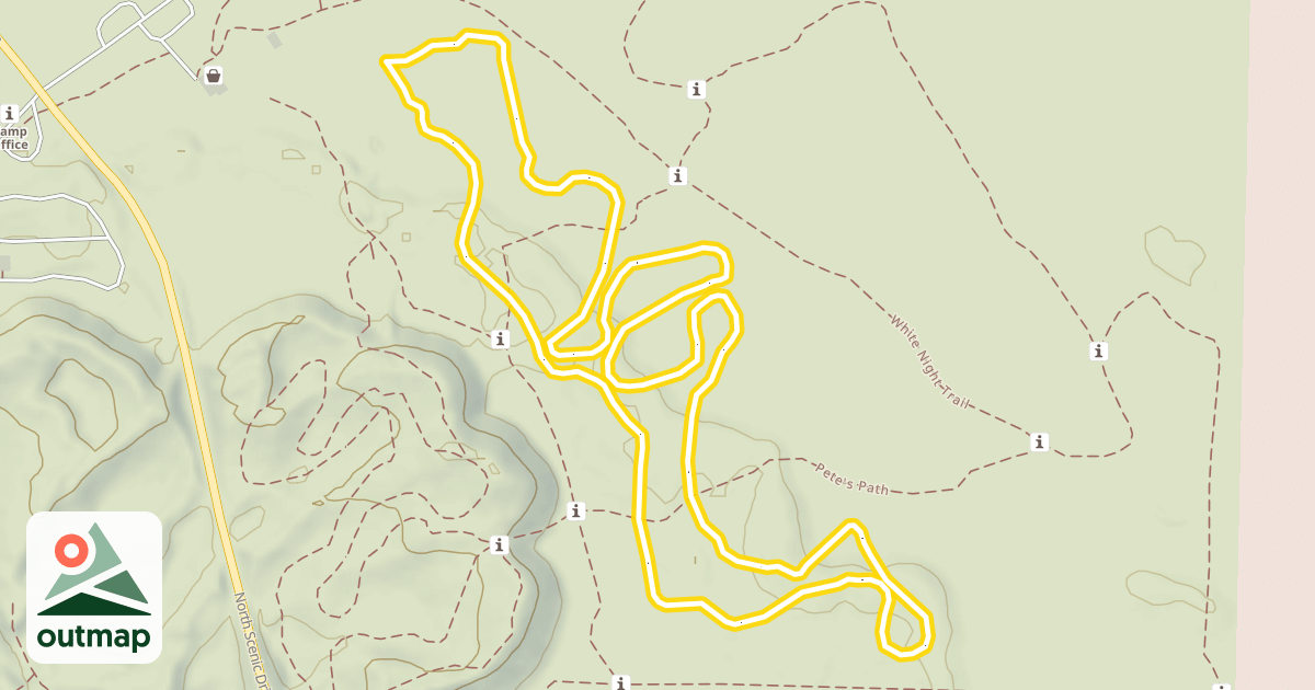 Map of Verna's Classic Trail