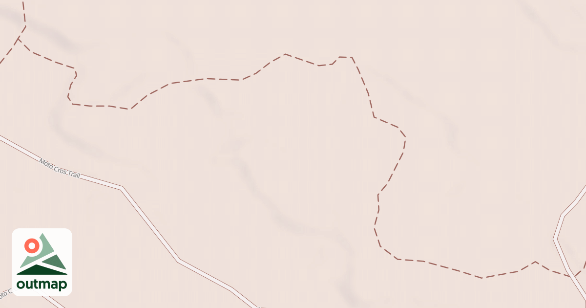 Map of Little Manistee Motorcycle Trail