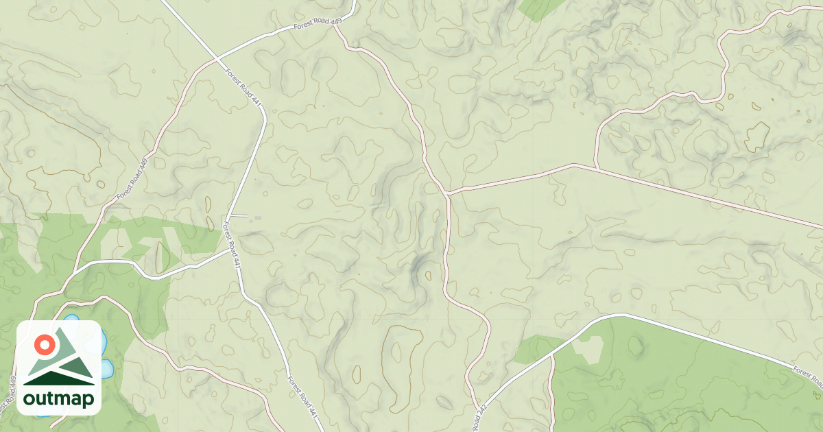 Map of FR 407W