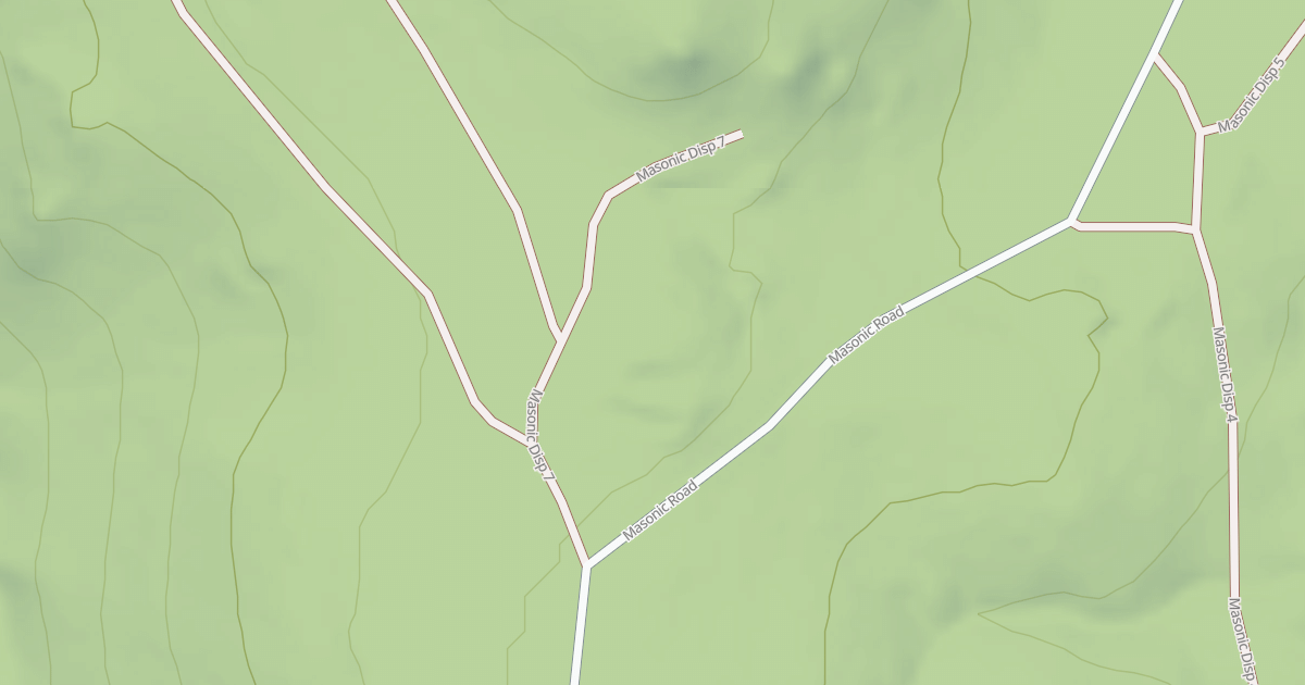 Map preview of MASONIC DISP 7