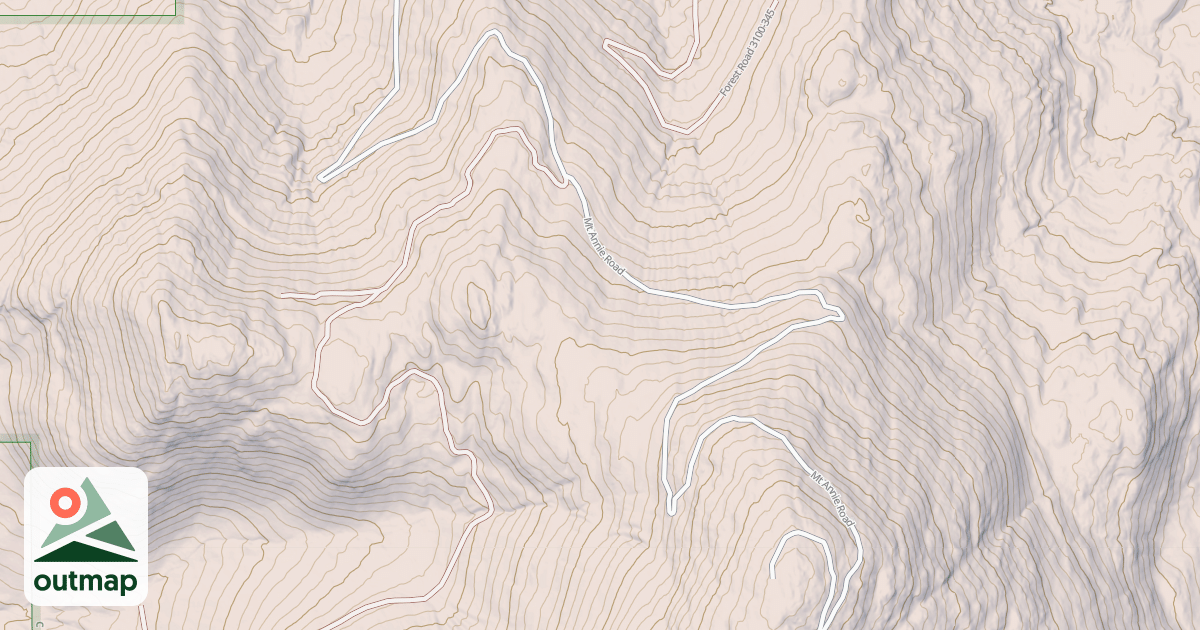 Map of MT ANNIE