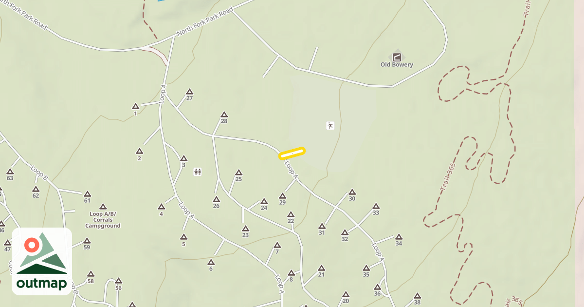 Map of Ball Field
