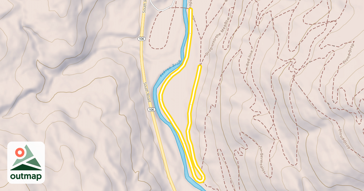 Map of Knox Meadow Loop