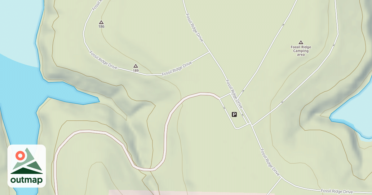 Map of Main Ohv Trail Access