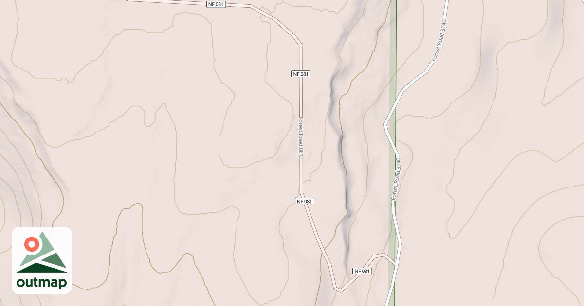 Map of USFS National Forest System Roads {374F28E7-5E42-4D63-A7D7-C74CFAE6584B}