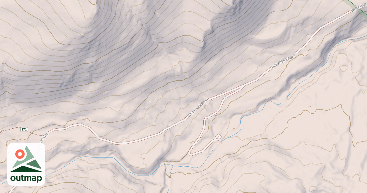 Map of WHITE ROCK