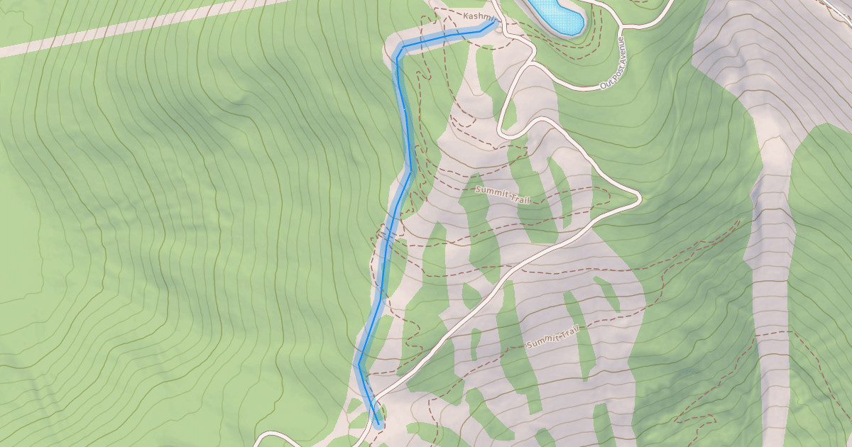 Map preview of Swift Creek