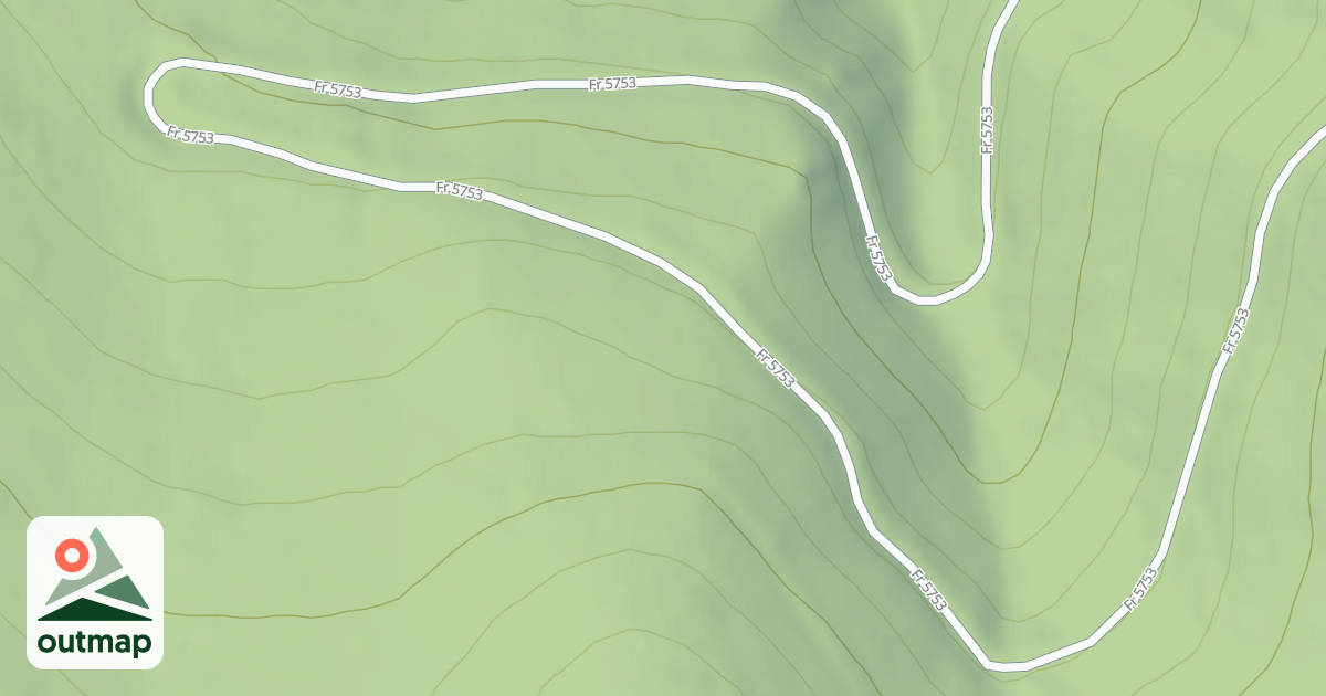 Map of (FDR) MINK CREEK