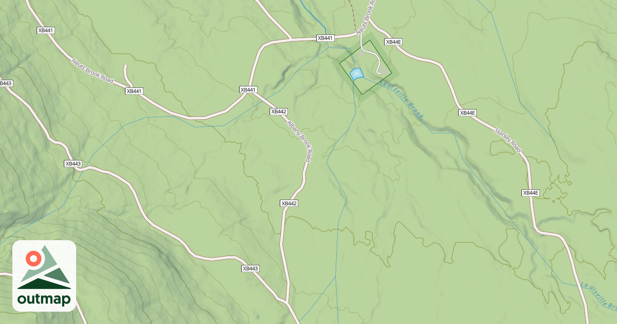 Map of Albany Brook Snomo