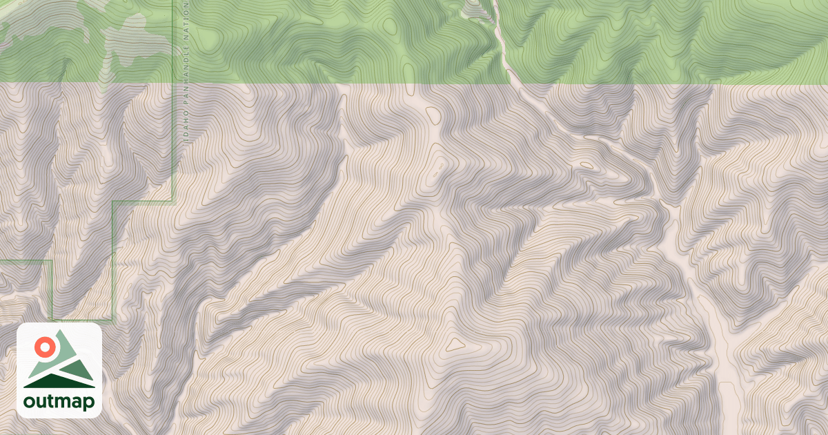 Map of Elsie Peak