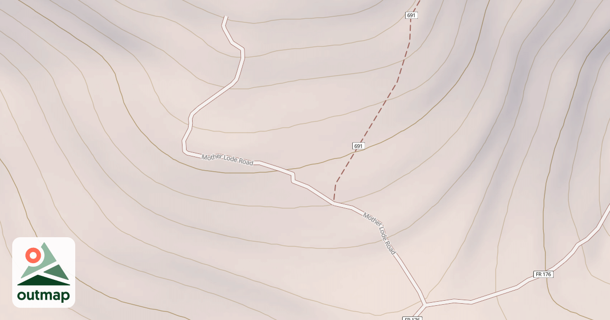 Map of MOTHER LODE