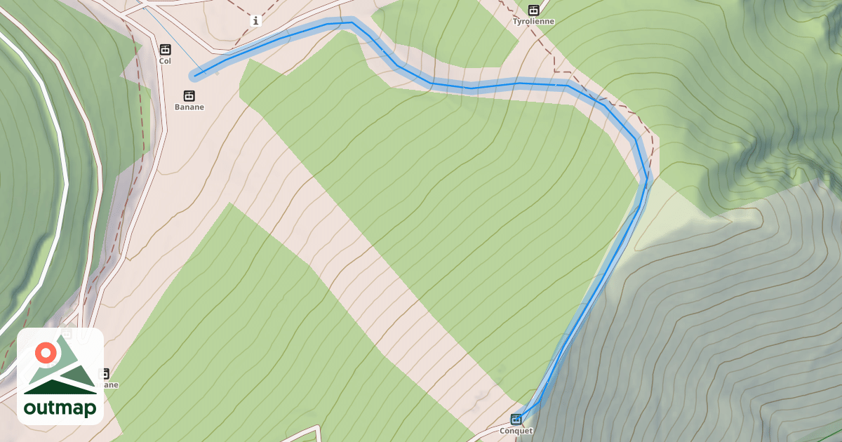 Map of Les Airelles