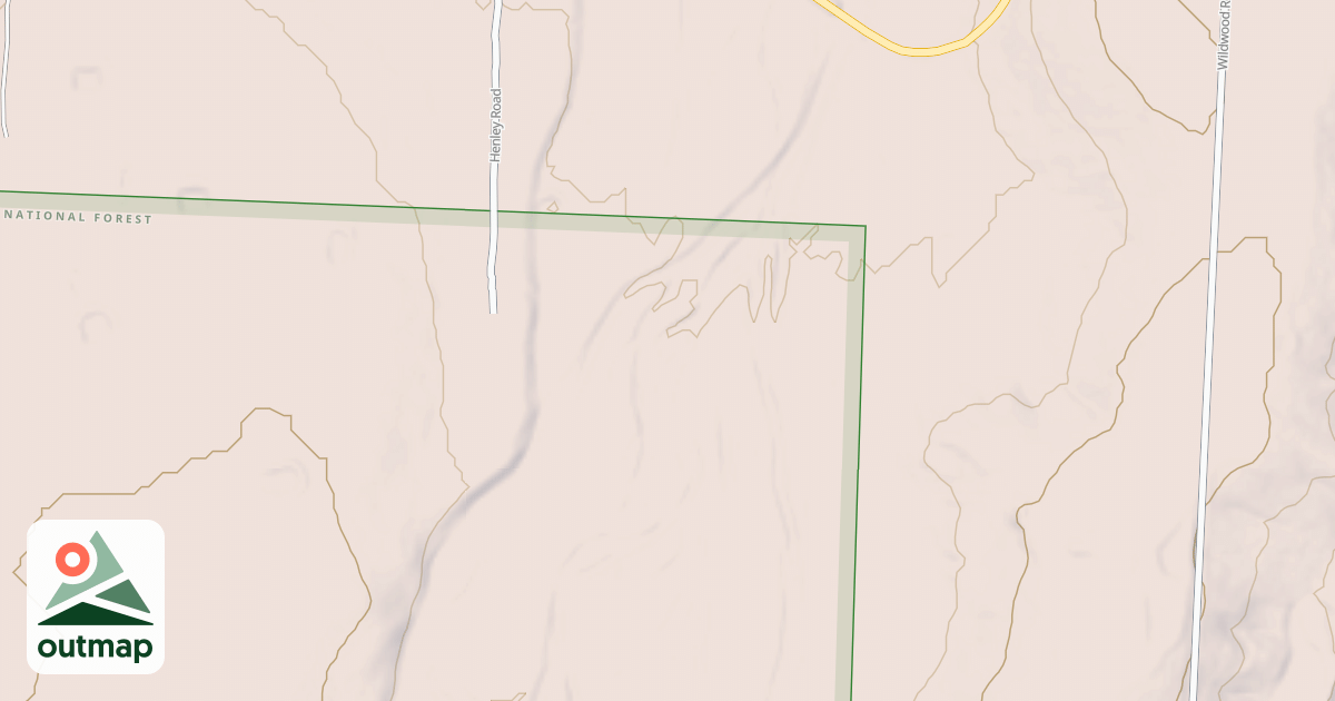 Map of USFS Motor Vehicle Use Map Roads {707B69EE-DC35-4D28-A2B1-B6CDA80CD9A9}