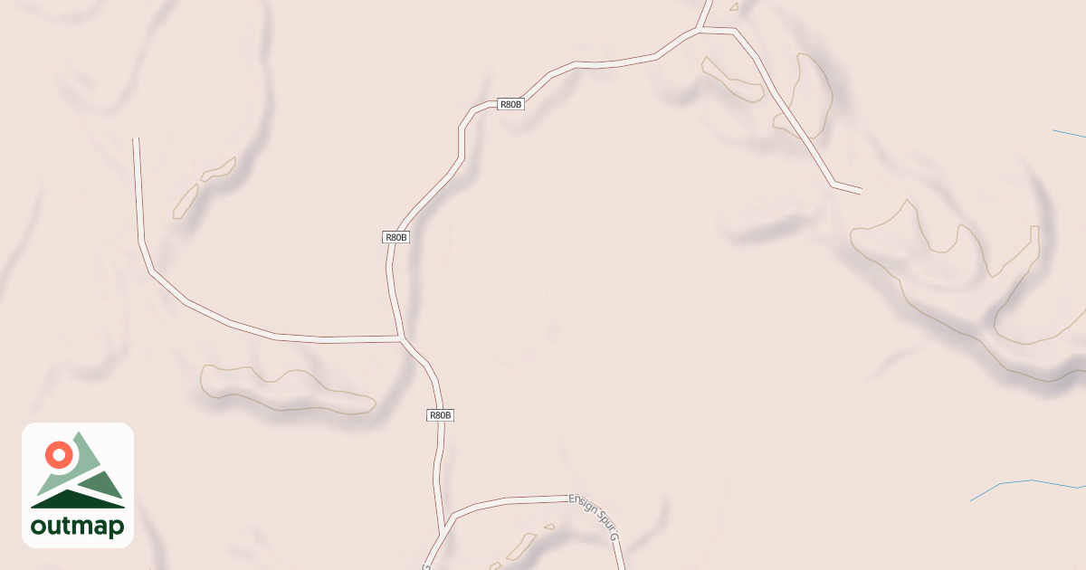 Map of 2235G SPUR R80B