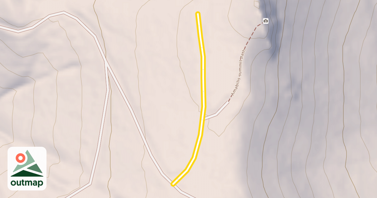 Map of Mt. Amabilis FS Rd 4822