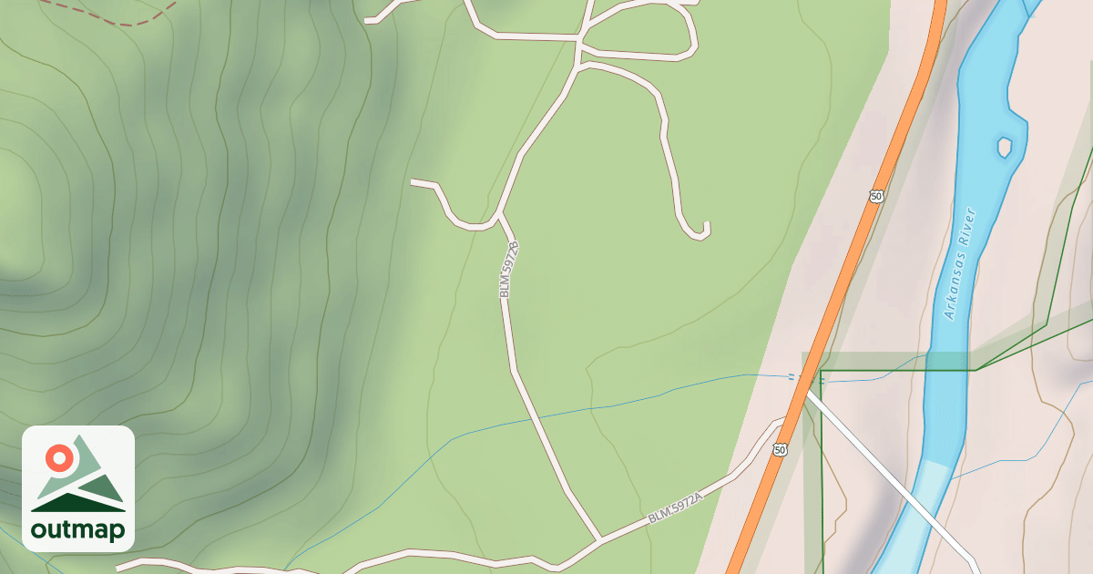 Map of BLM National GTLF Public Motorized Roads facb91e3-1c77-4d91-8990-610c5a82590b