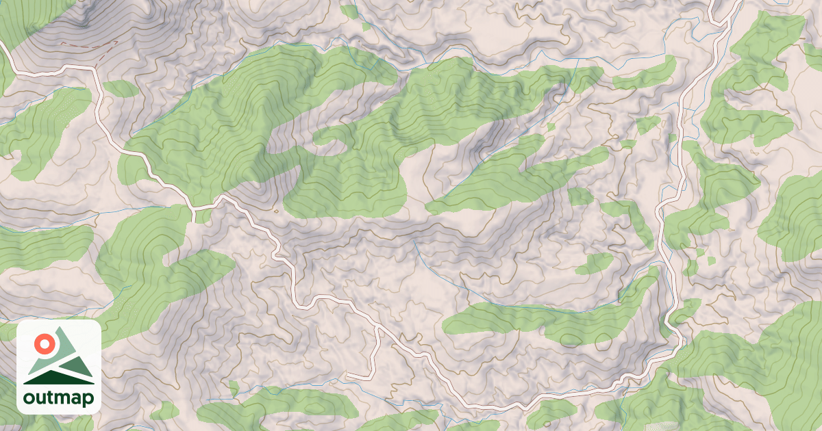 Map of LEAD BASIN SILVER