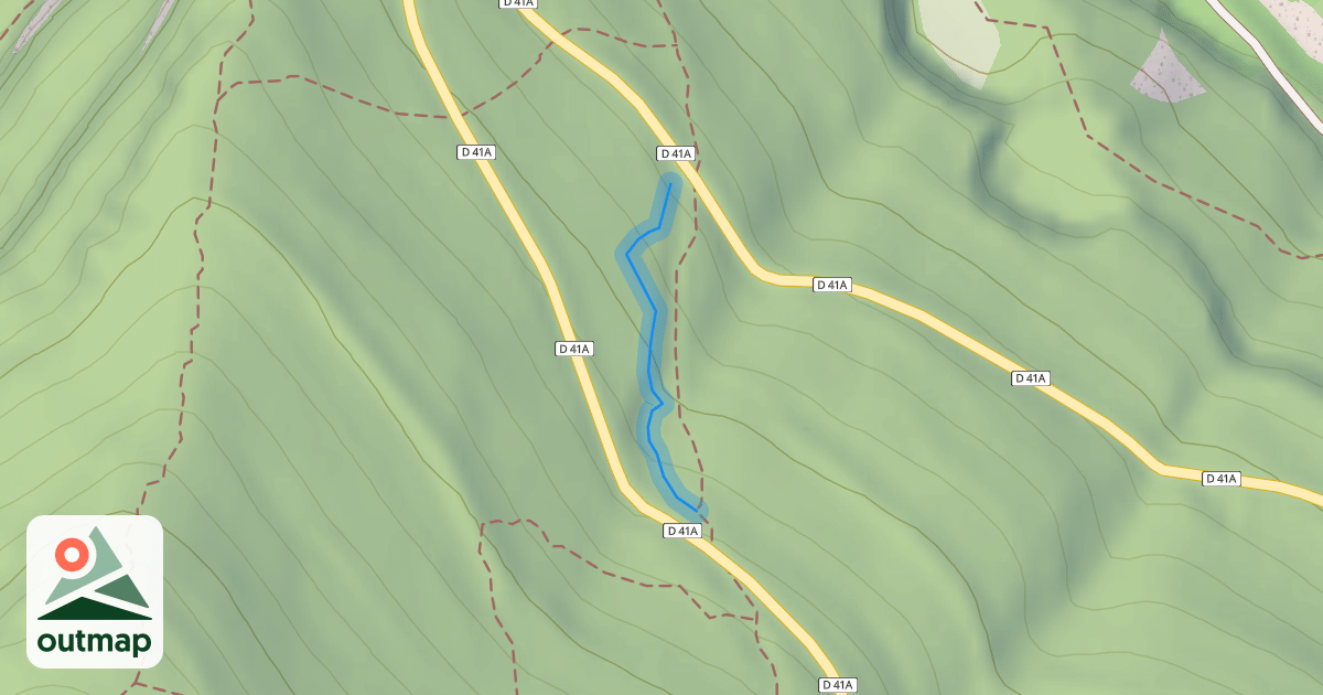 Map of Piste Freeride "La Première