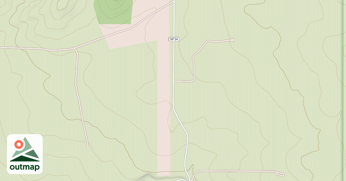 Map of USFS Motor Vehicle Use Map Roads {0F8B3DB0-0CED-4070-B886-4A2DF27014B5}