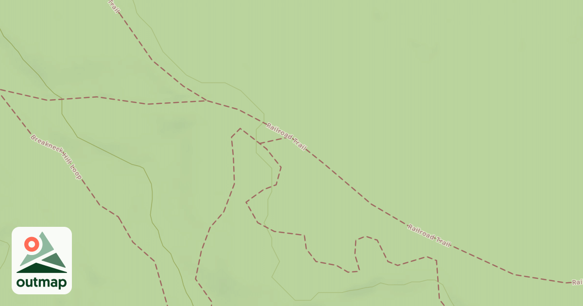 Map of Railroad Trail