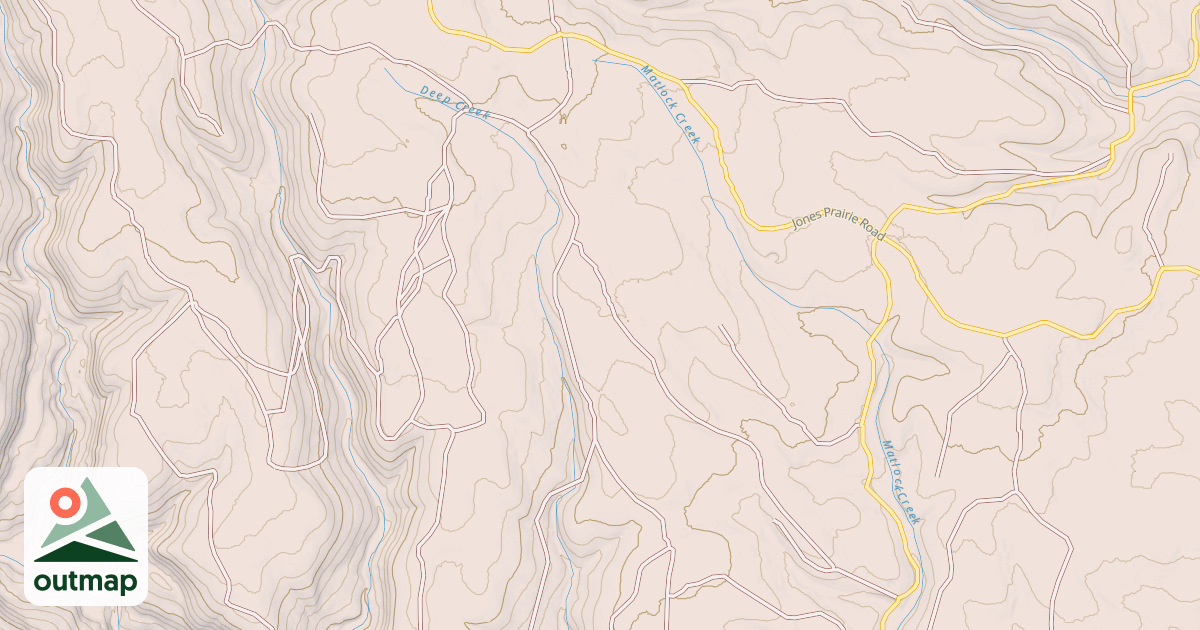 Map of USFS National Forest System Roads {6DFEEB84-CCEB-4242-9694-13509F9A9956}