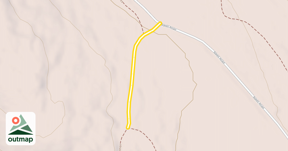 Map of Bates Bypass